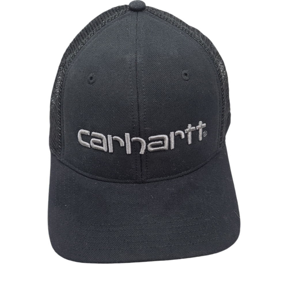 Black Carhartt 14806 spell out baseball hat cap